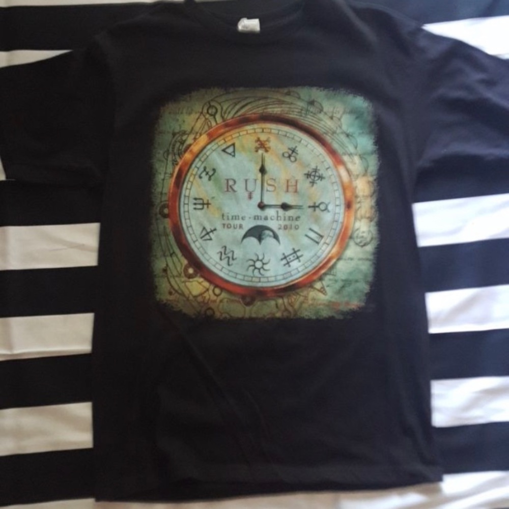 2010 Rush band Tour shirt